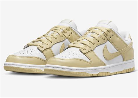 dunk low team gold shoes